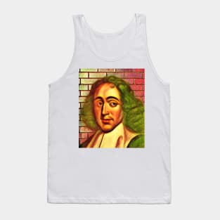 Baruch Spinoza Snow Portrait | Baruch Spinoza Artwork 14 Tank Top